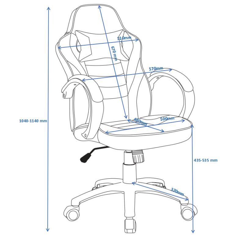 כיסא גיימינג אדום