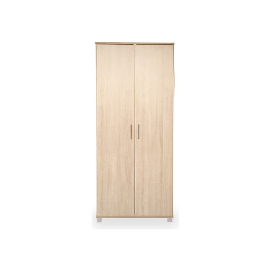 ארון בגדים 2 דלתות עם תלייה בצבע עץ BURG