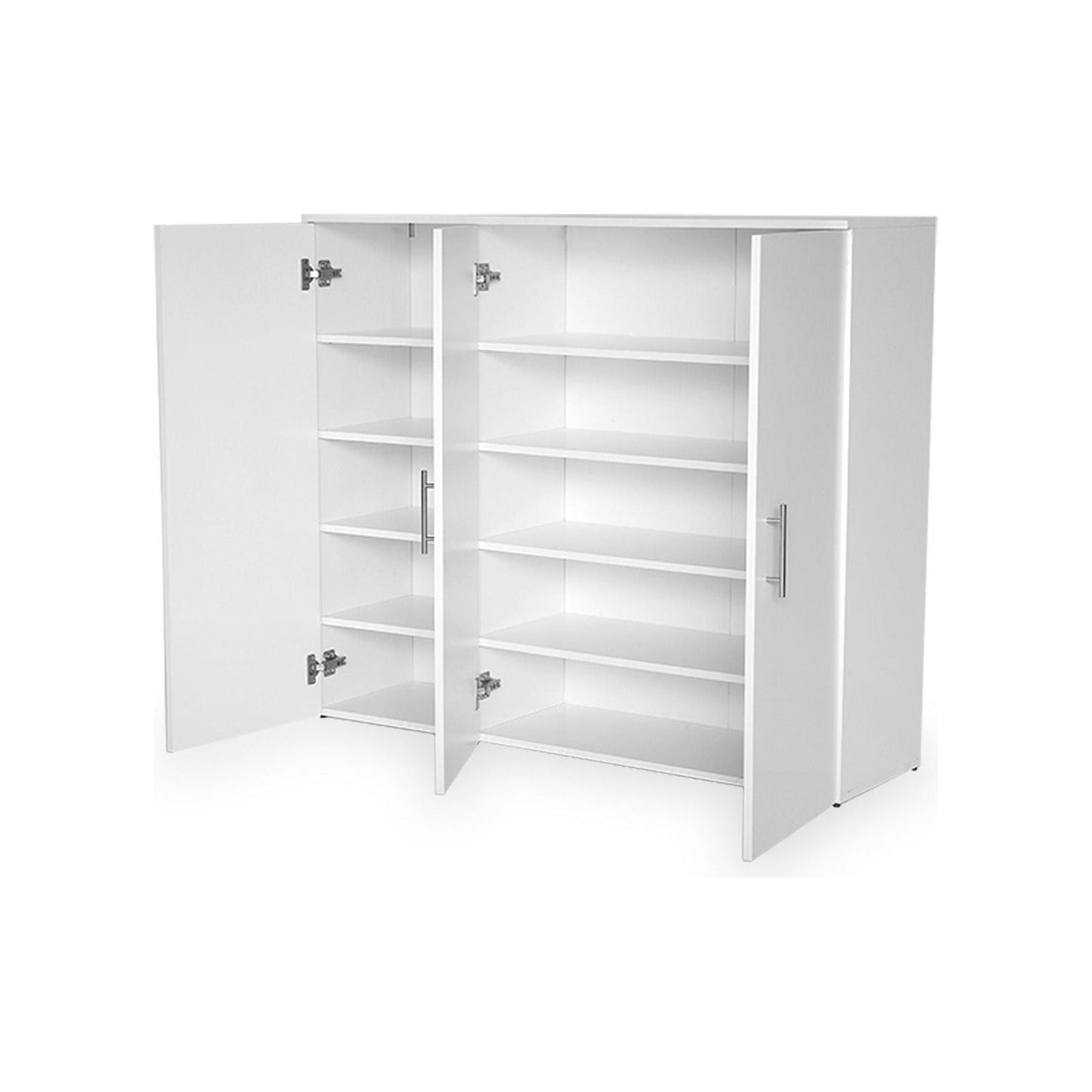 ארון נעליים 3 דלתות לבן