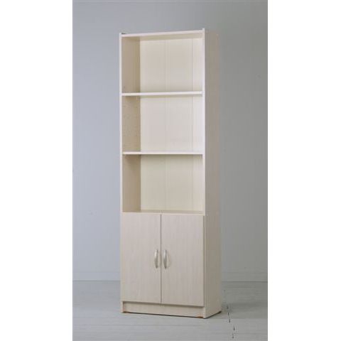 כוננית 5 מדפים+2דל 612 מייפל מולבן