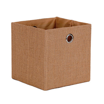 סלסלת אחסון יוטה חום 30*30