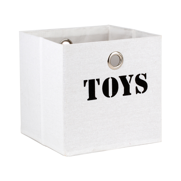 סלסלת אחסון מבד 30*30 TOYS