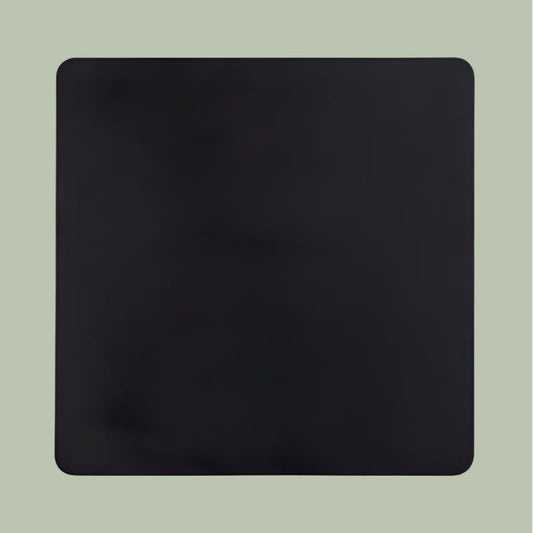 פלטה מרובעת לשולחן בר 70*70 ס"מ שחור