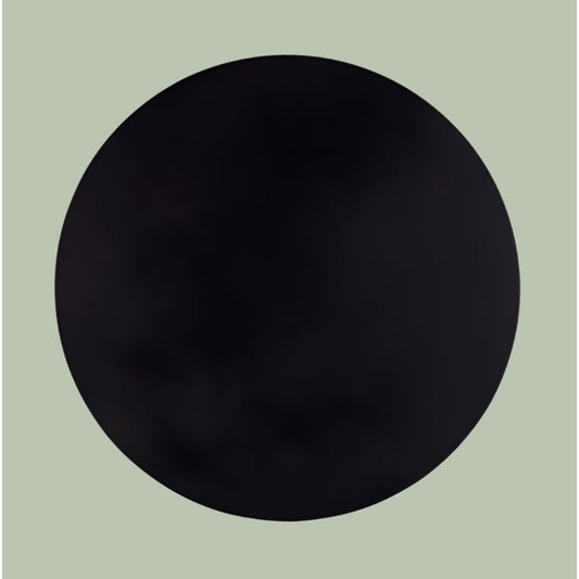 פלטה עגולה לשולחן בר 60 ס"מ שחור