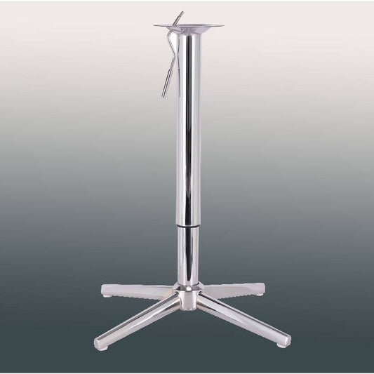 רגל כוכב בוכנה כרום לשולחן בר