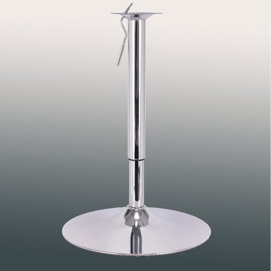 רגל בסיס עגול 50 ס"מ כרום לשולחן בר