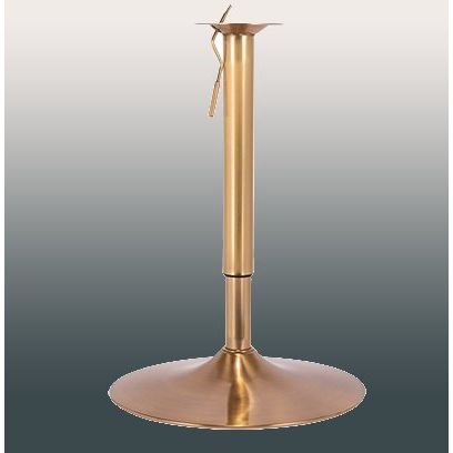 רגל בסיס עגול 50 ס"מ זהב לשולחן בר