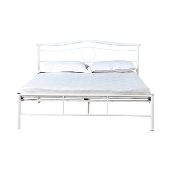 מיטה זוגית מעוצבת 160*200 דגם וינה צבע לבן HOME