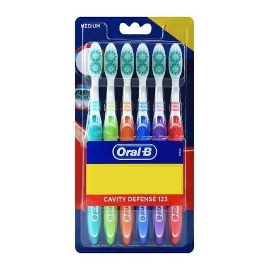 אורל בי שישייה מברשת שיניים קלאסיק סופט