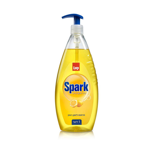 סבון כלים סנו ספארק לימון 1 ליטר עם משאבה