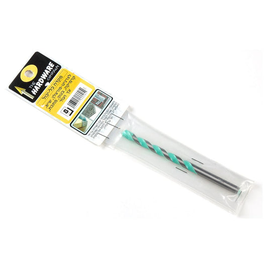 מקדח וידיה ירוק רב תכליתי 8 מ"מ 1 יח' בבליסטר