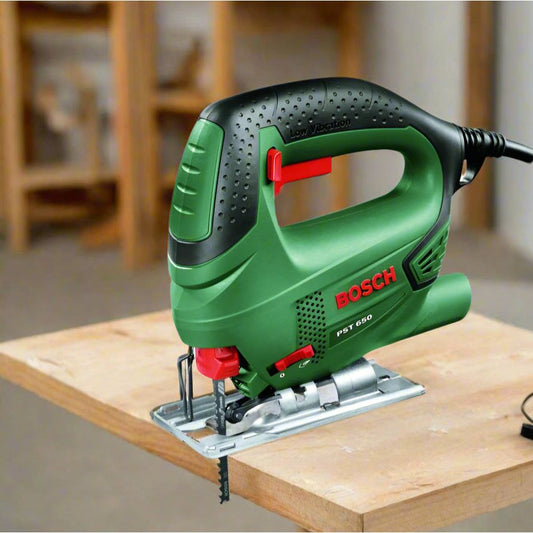 BOSCH בוש  PST 650   מסור חשמלי אנכי קומפ  במזוודה