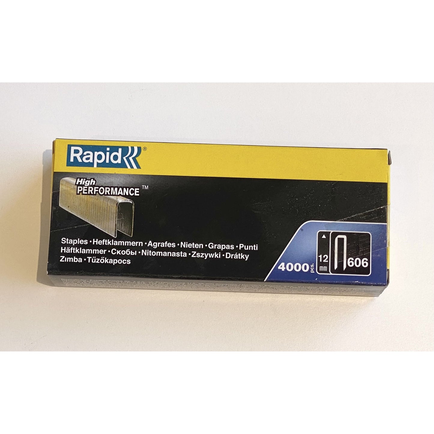 4000 סיכות רפיד לאקדח סיכות, עובי סיכה 1.1 מ"מ רוחב 6 מ"מ אורך 25 מ"מ