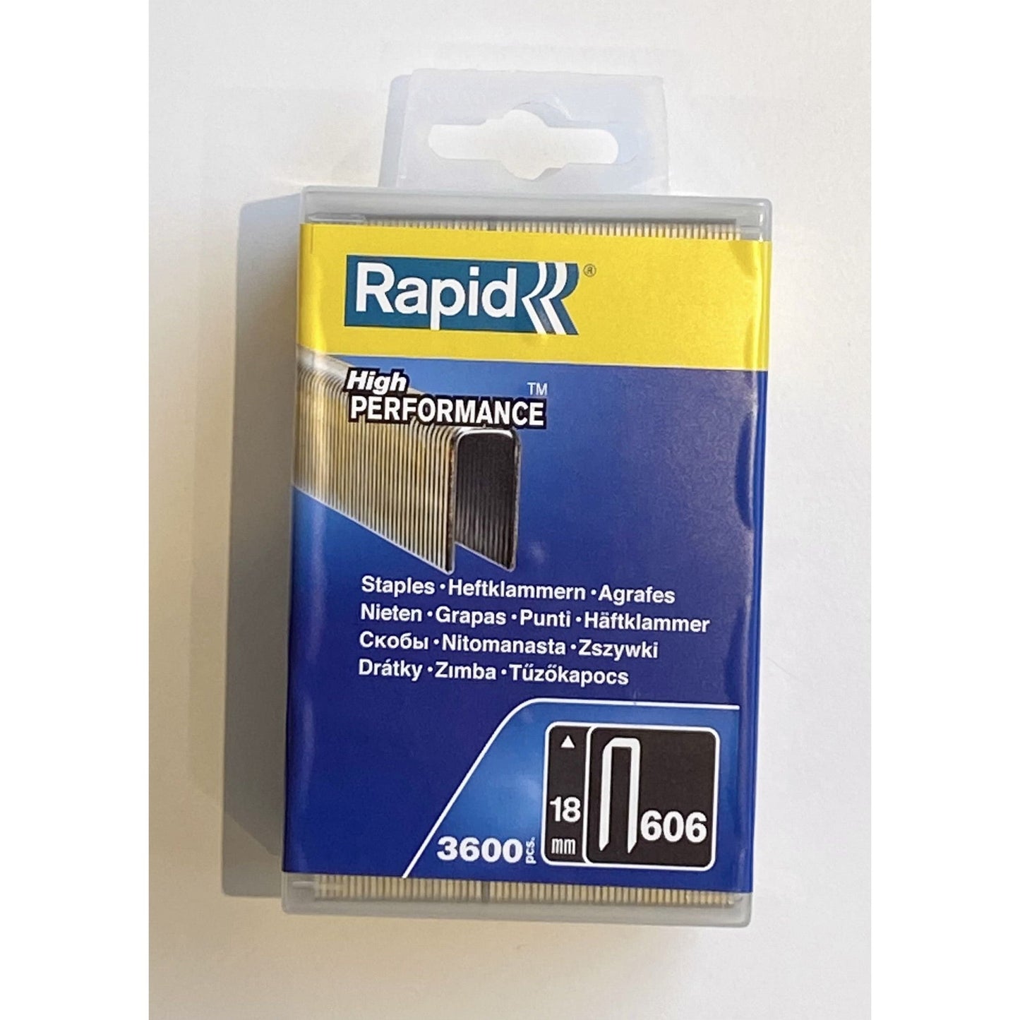 3600 סיכות רפיד לאקדח סיכות, עובי סיכה 1.1 מ"מ רוחב 6 מ"מ אורך 18 מ"מ