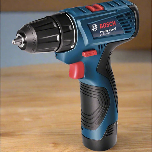 מברגה נטענת GSR120 12V, כולל 2 סוללות ומטען במזוודה