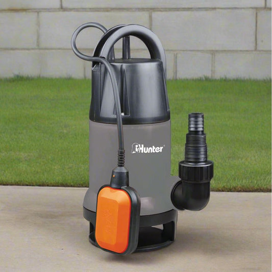 משאבה טבולה למים דלוחים 400W  גוף פלסטי - Hunter