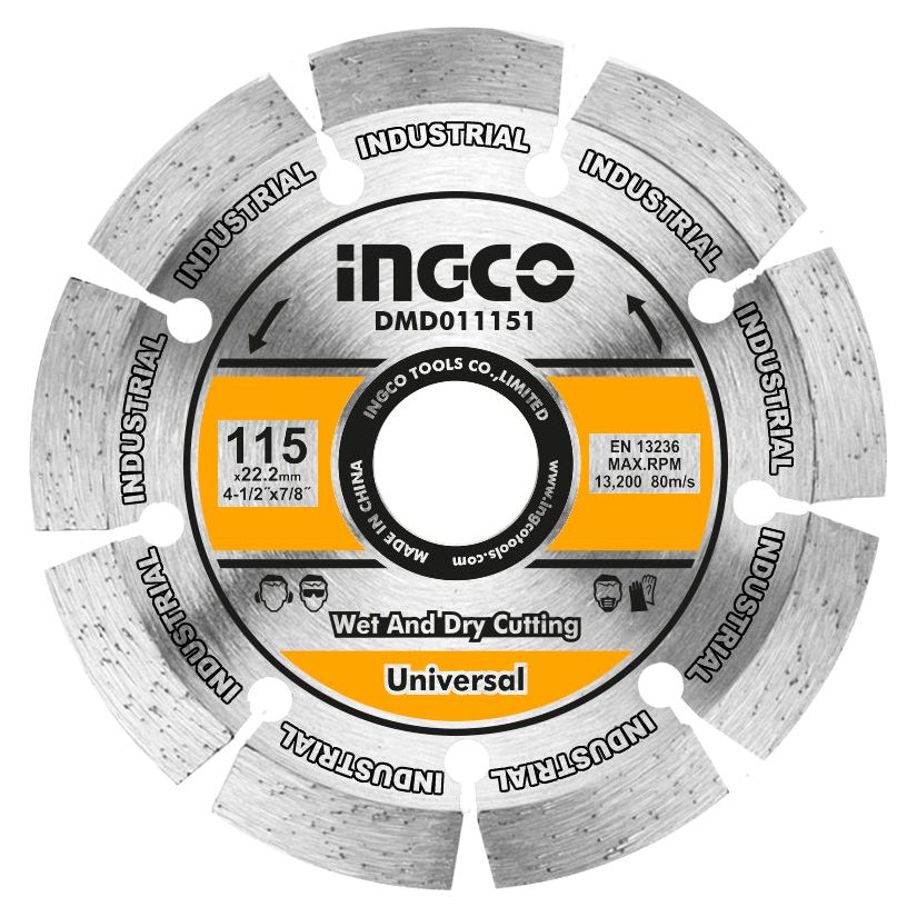 דיסק יהלום לחיתוך בטון "4.5