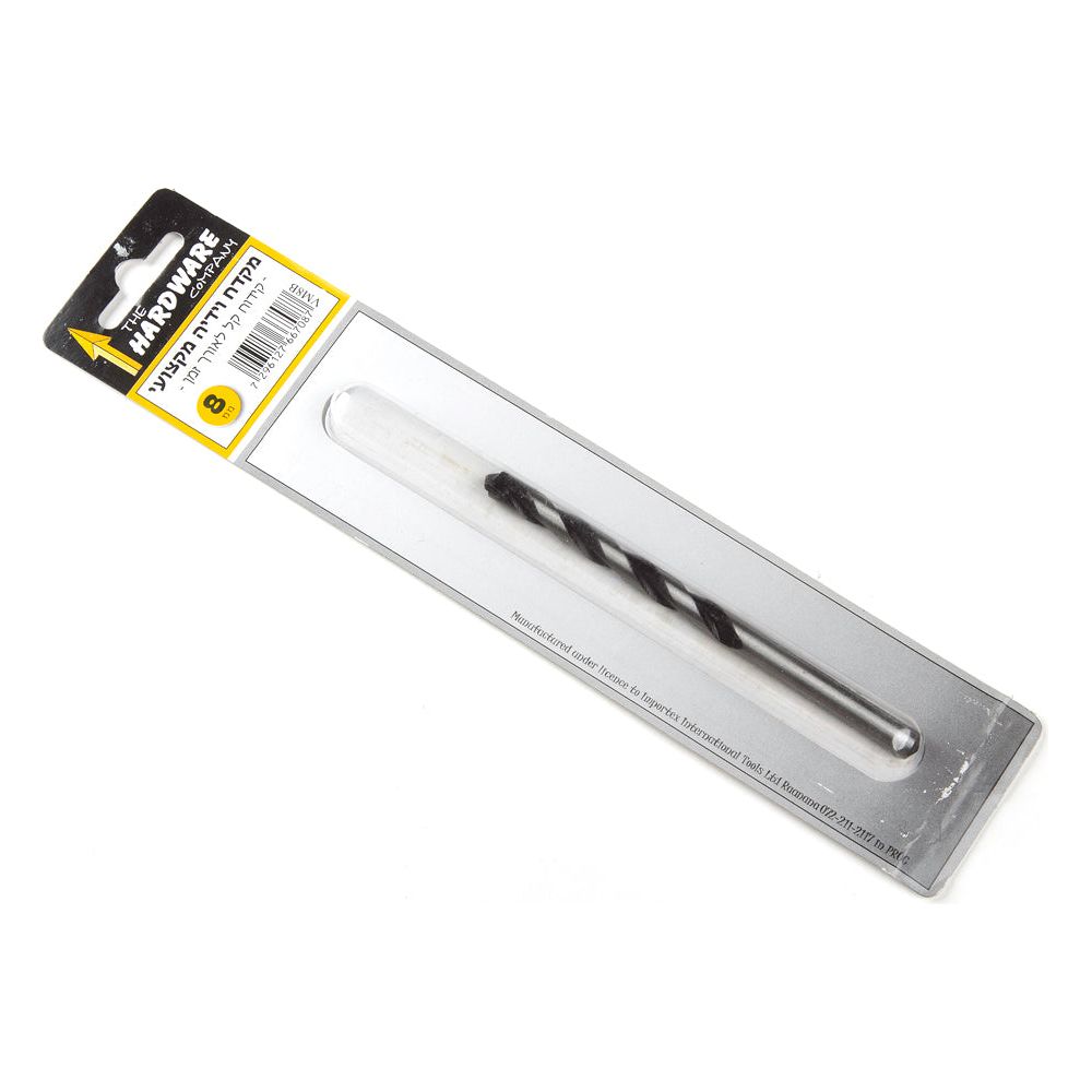 מקדח וידיה מקצועי 8 מ"מ 1 יח' בבליסטר