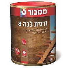לכה סינתטית חיצונית שקוף מס 8 0.75 ל'