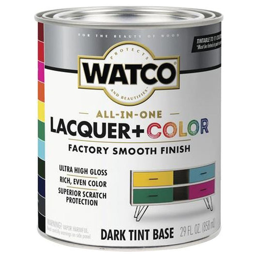 צבע 3 ב 1 WATCO בסיס גיוון כהה מבריק 1 ליטר אלרם