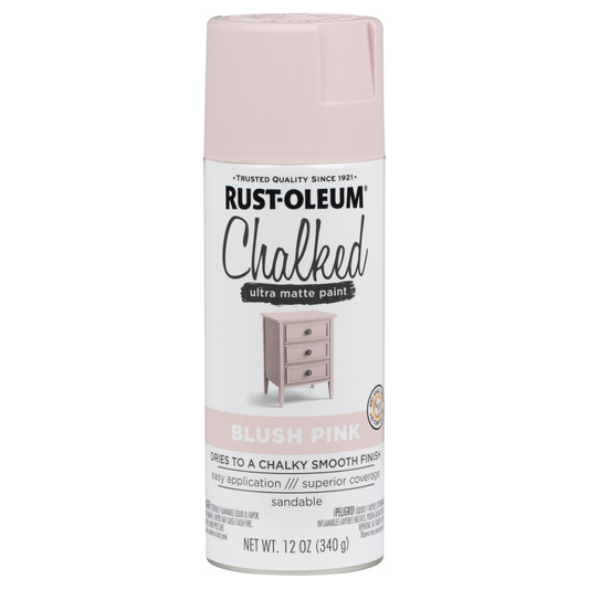 ספריי צבע גיר שאבי שיק ורוד  BLUSH PINK אלרם