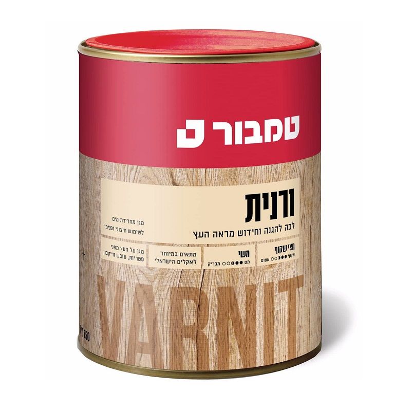 ורנית מהגוני 33 0.25 ליטר בסיס שמן