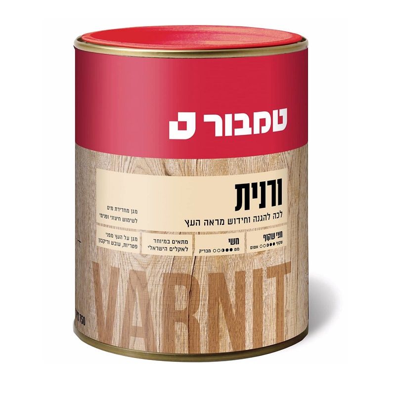ורנית משי שקוף 200 0.25 ליטר בסיס שמן