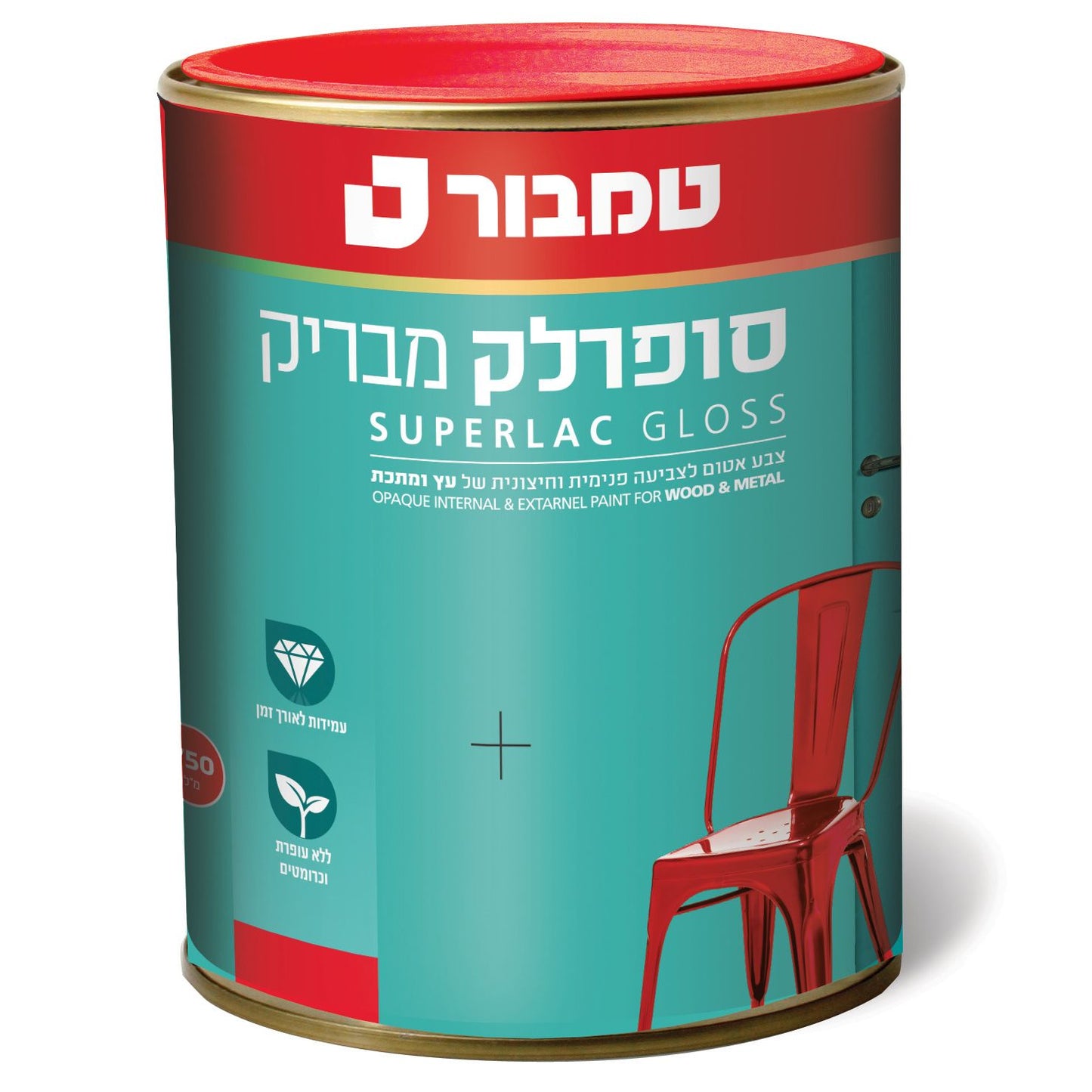 סופרלק בסיס לבן/פסטל 0.75 ליטר