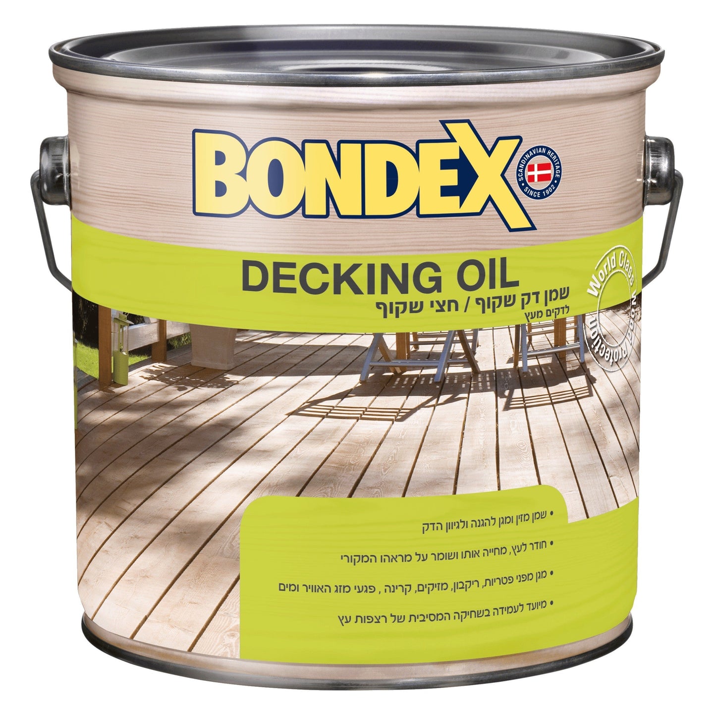 שמן דק 668 מהגוני 5 ליטר