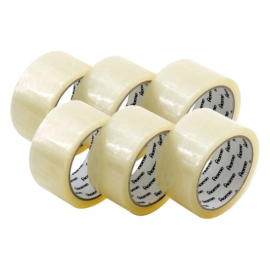 שישיית סרטי דבק שקוף 4.8 ס"מ*30 מטר