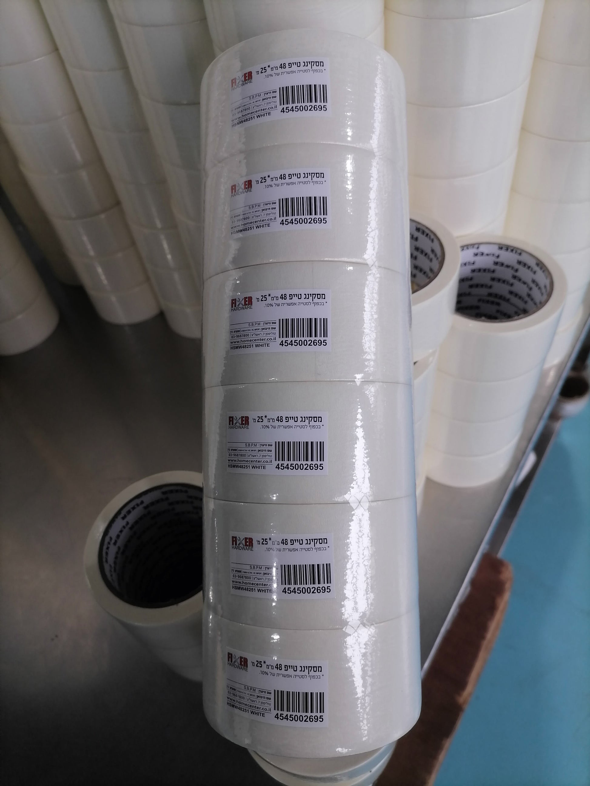 מסקינג טייפ נייר 48 מ"מ * 25 מ