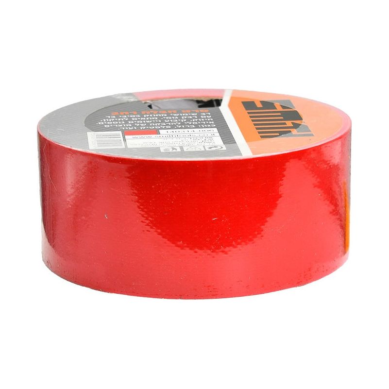 סרט חבלנים 25 מטר אדום