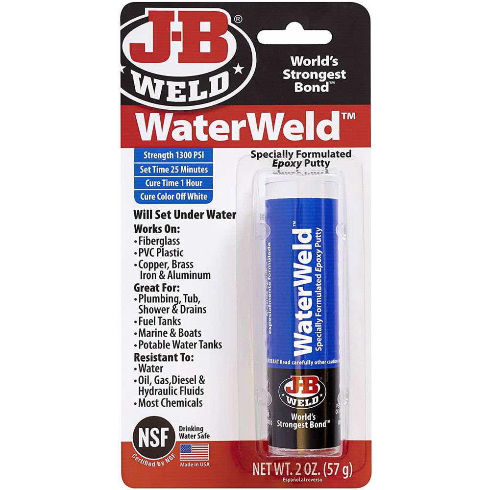 אפוקסי פלסטלינה מתחת למים 57 גר jb weld
