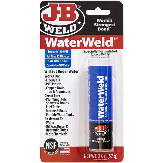 אפוקסי פלסטלינה מתחת למים 57 גר jb weld