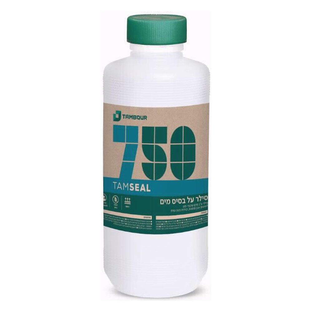 סילר ע"ב מים שקוף מט 750 1 ליטר