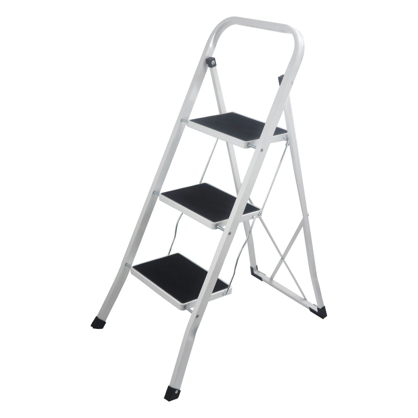 דרגש 3 שלבים לבן