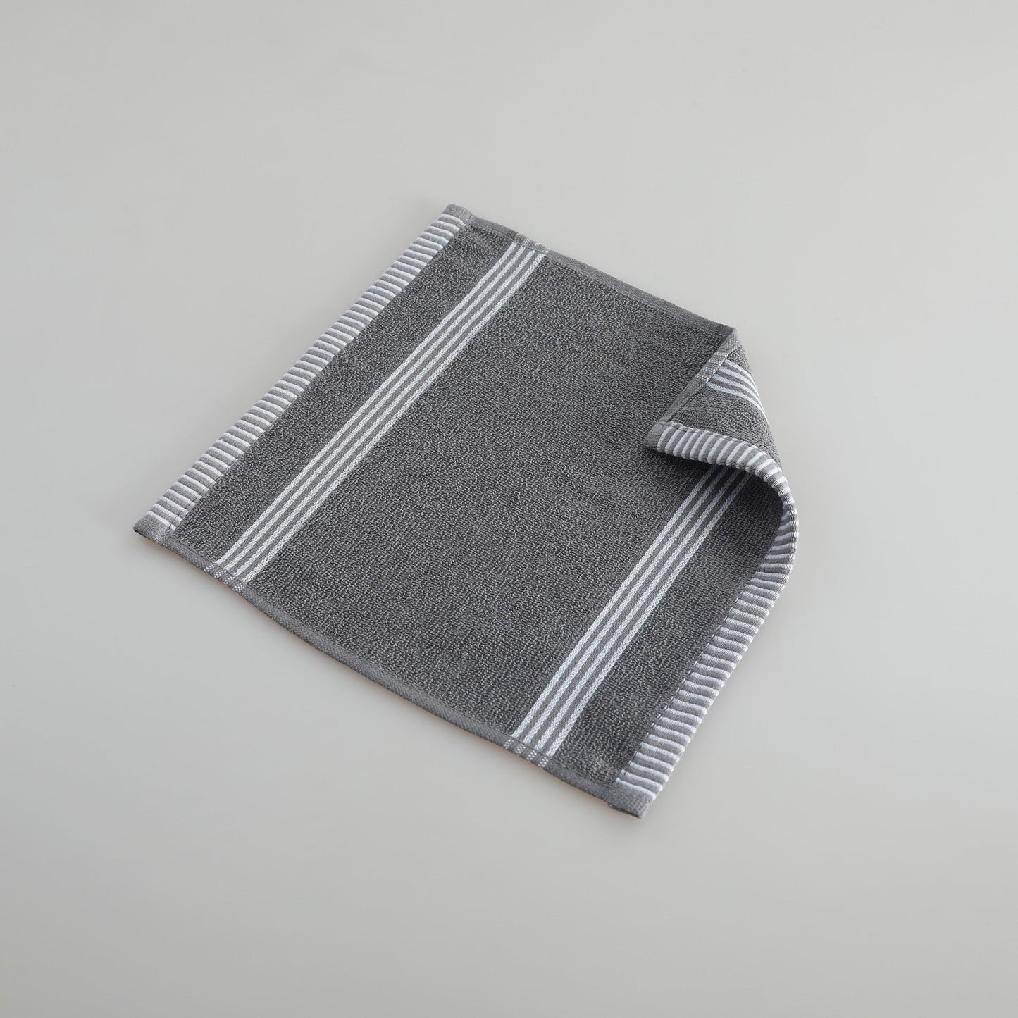 מגבת ידיים 30/30 ס"מ אפור כהה 450 גרם - 3 מגבות ב-15 ש"ח