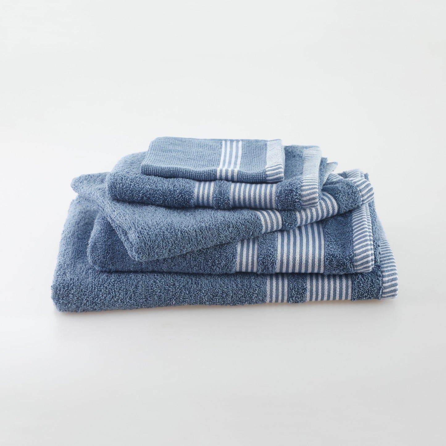 מגבת גוף ענקית 75X150 ס"מ 100% כותנה כחול. 2 מגבות ב- 100 ש"ח