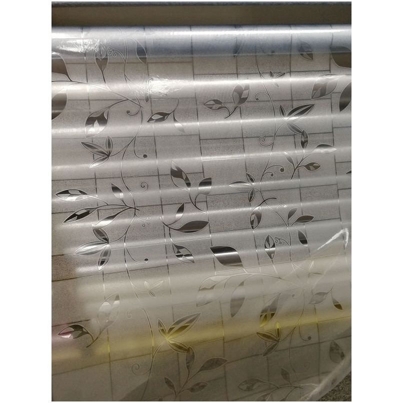 מפת שולחן שקופה עם עלים (20) 0.18 140