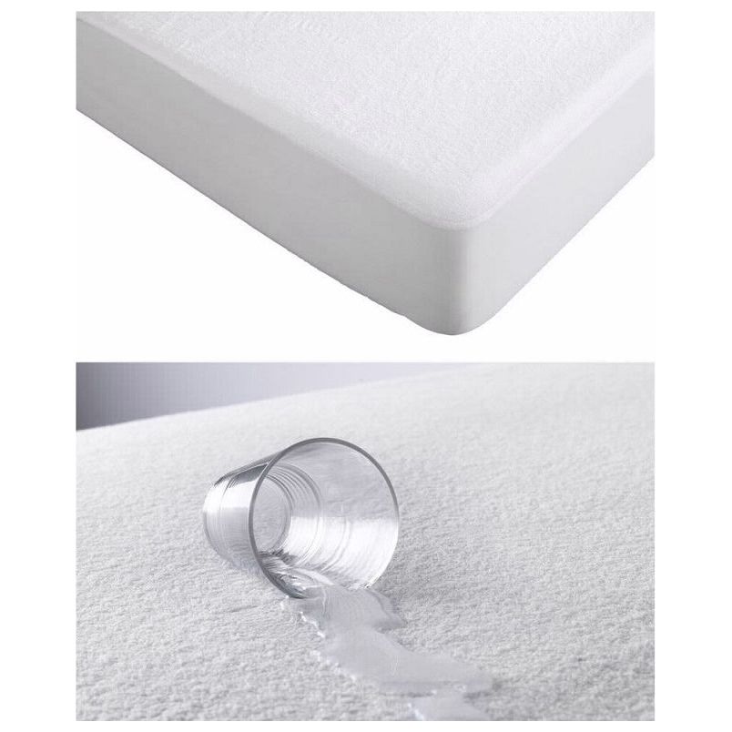 מגן מזרן 120*200 ס"מ 100% פוליאסטר PE