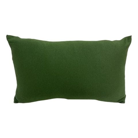 ציפית לכרית נוי 50*30 ירוק חלק