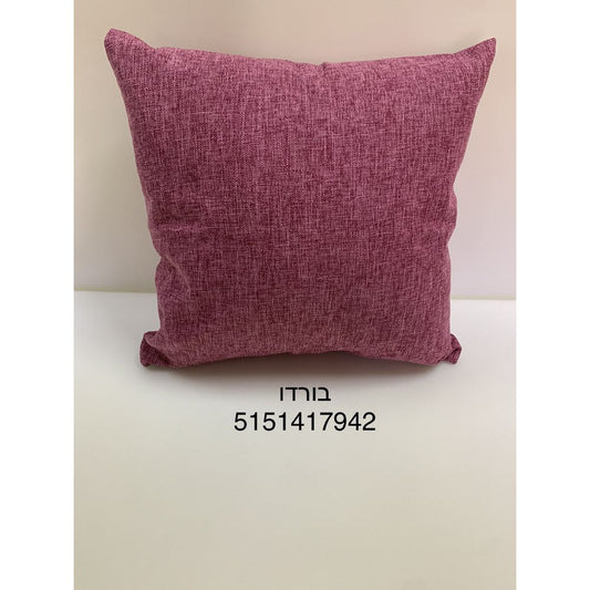 ציפה לכרית 46/46 דגם בורדו