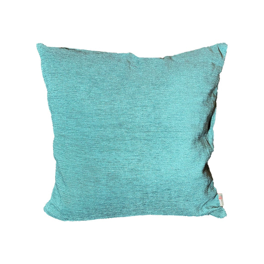 ציפית לכרית נוי 46*46 כחול ג'ינס בד קטיפה