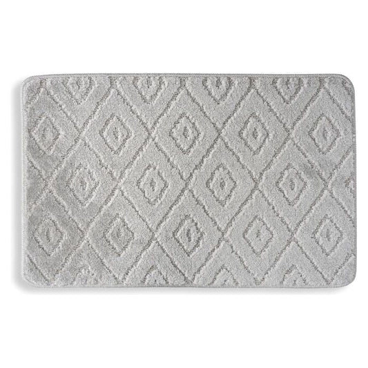 שטיח אמבט  P.P אפור בהיר במידה 0.80*0.50