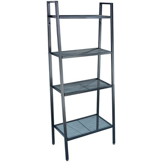 כוננית מדפים מתכת רחבה - 4 מדפים