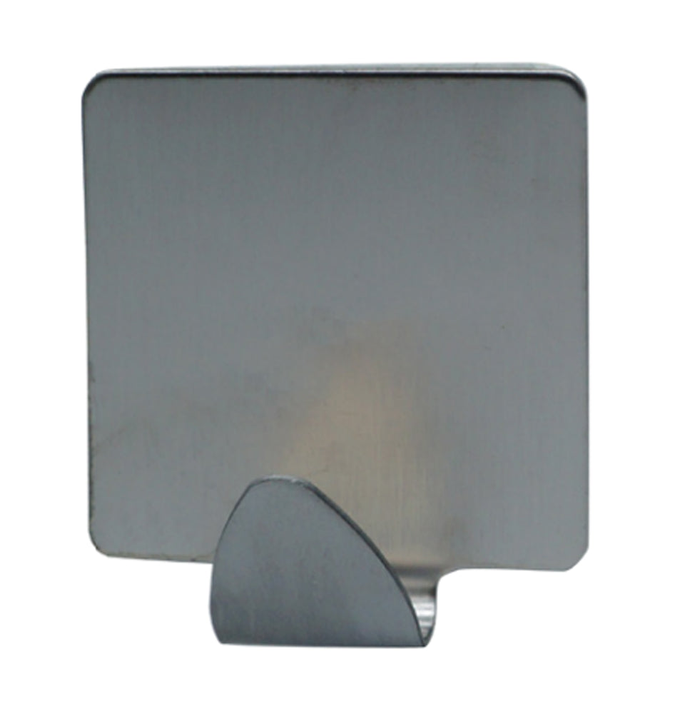 קולב הדבקה נירוסטה מרובע(4)