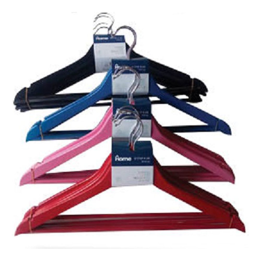 סט 4 קולבי עץ ונגה