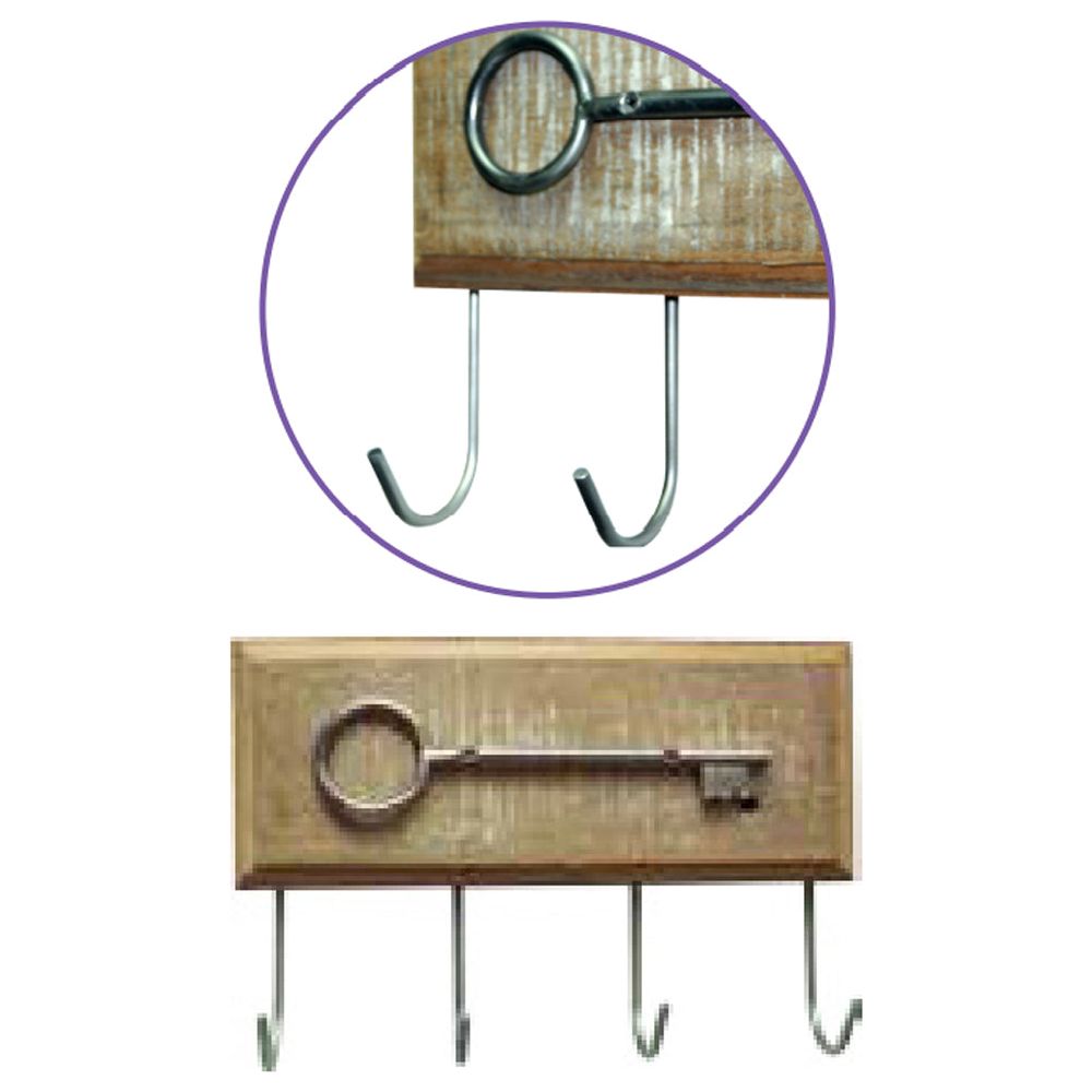 קולב עץ דגם 617 מפתח עתיק