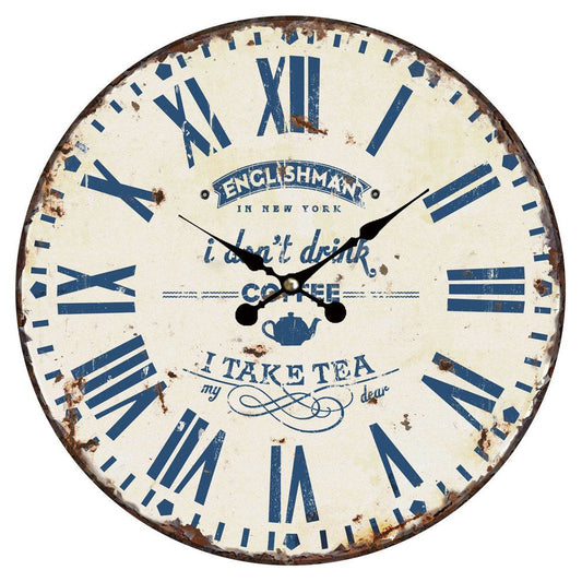 קרם  ENGLISHMAN שעון עץ 24ס מ