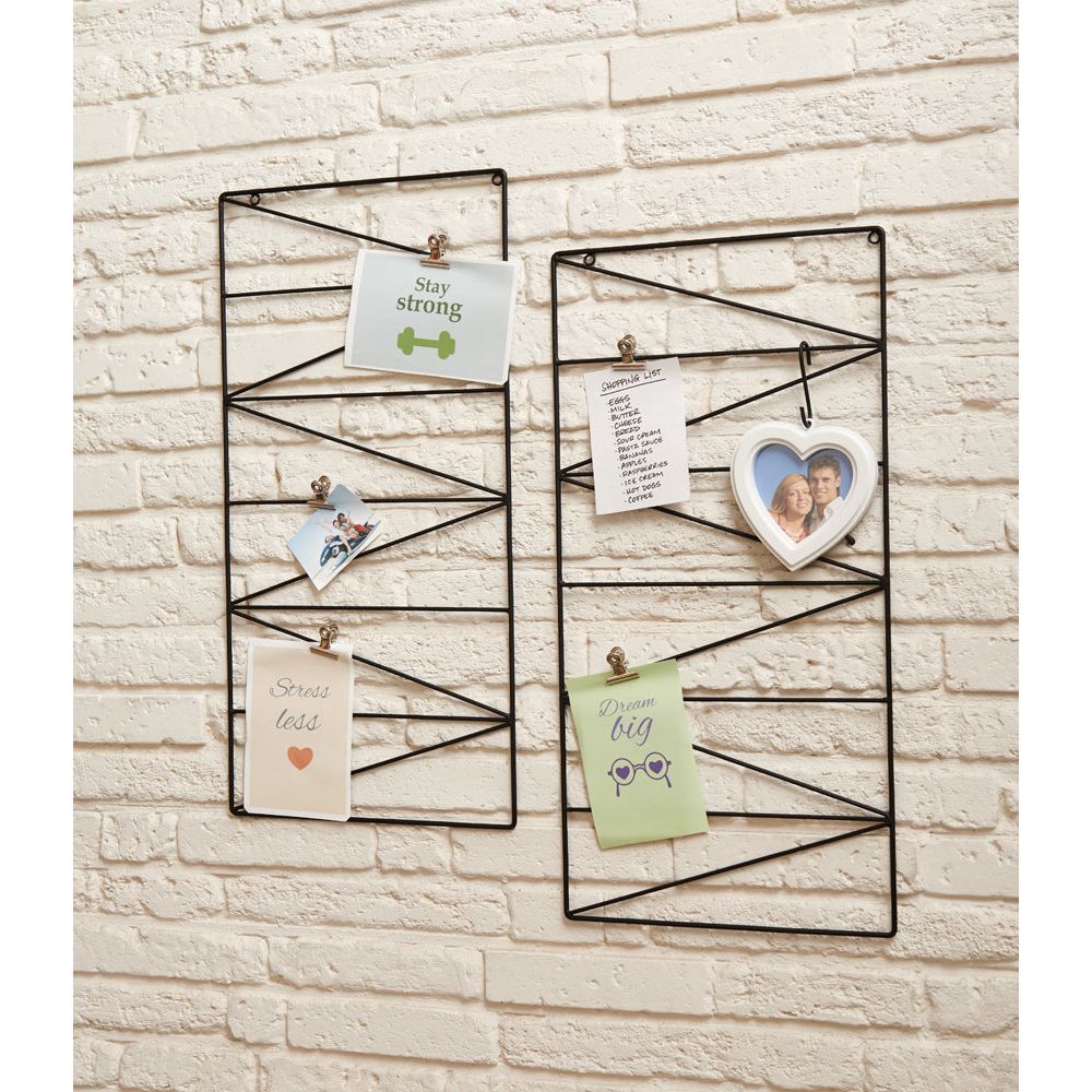 2 לוחות רשת למודעות ותמונות 30*60 ס"מ